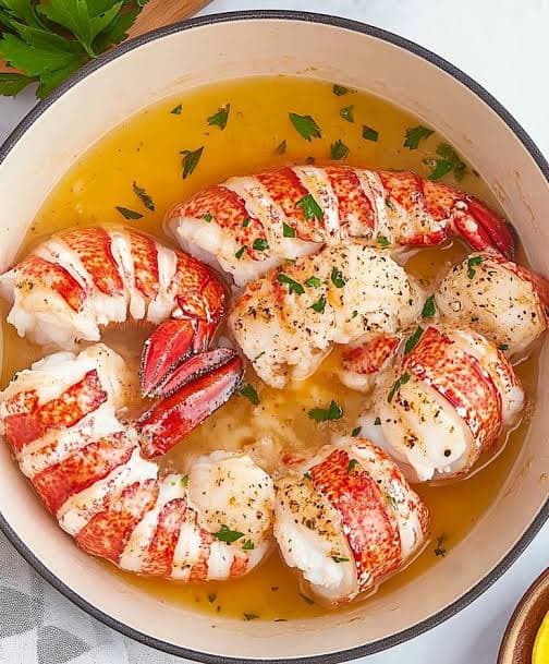 Butter-Poached Lobster